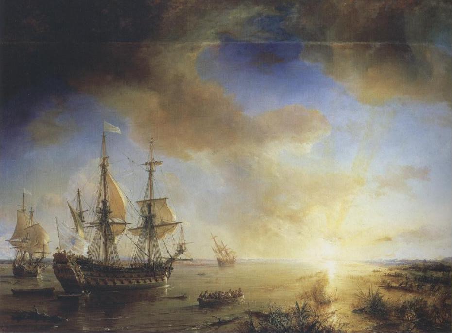 La Salle's Expedition To Louisiana In 1684 — Jean Antoine Théodore De Gudin