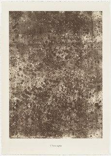 Agitated Earth (terre Agitée) From The Portfolio Clean Slates (tables Rases) From Phenomena (les Phénomènes) — Jean Philippe Arthur Dubuffet