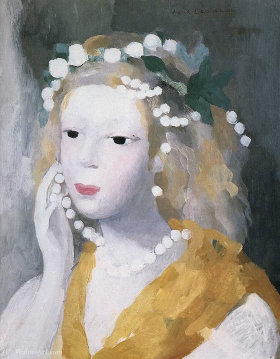 Femme Au Collier (1935) — Marie Laurencin