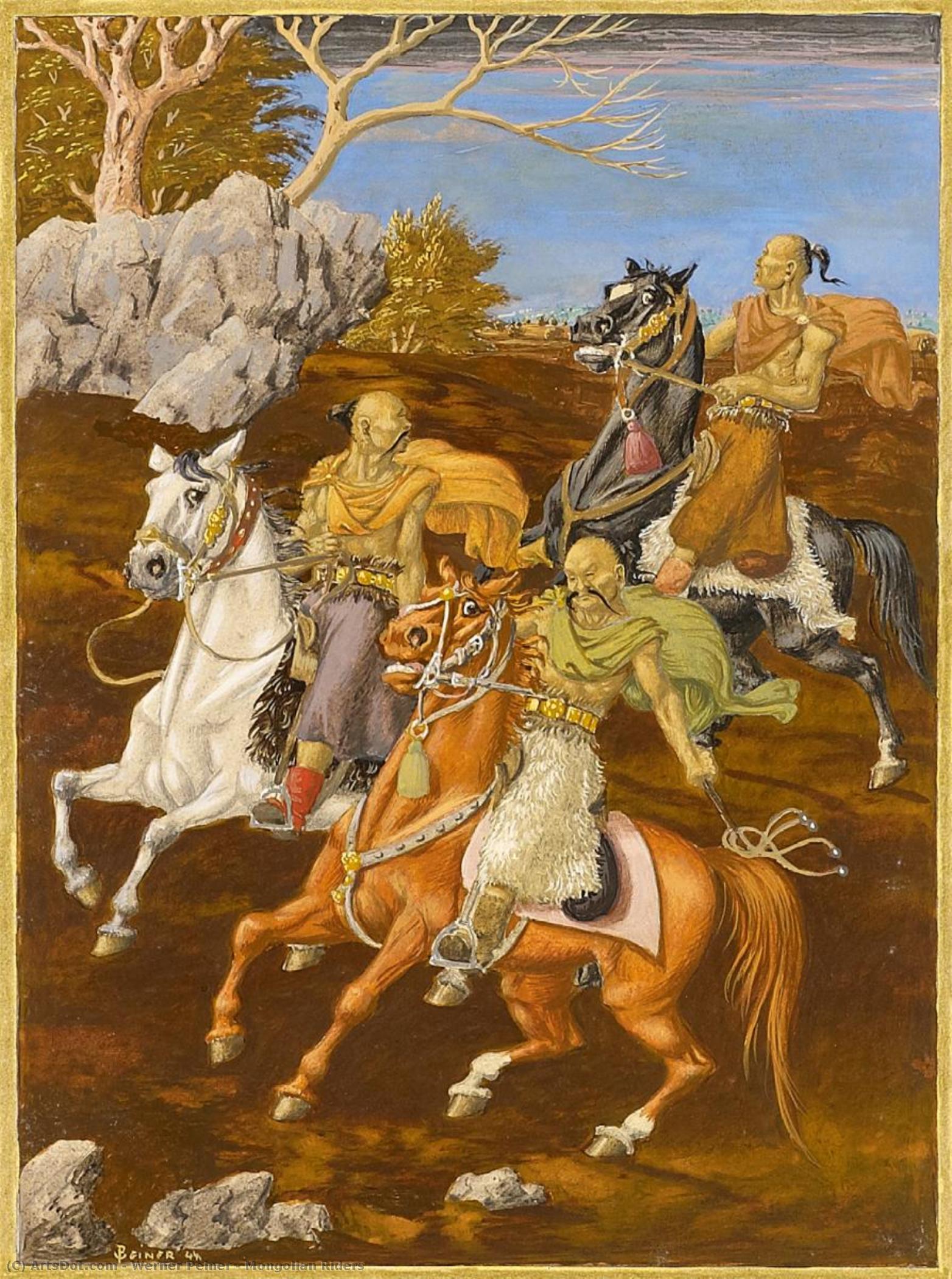 Mongolian Riders — Werner Peiner