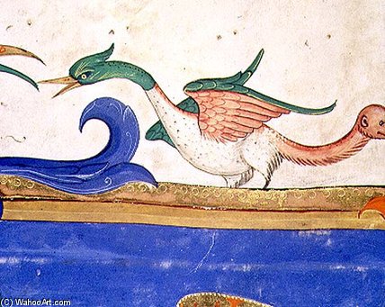 Fantastical Bird With Monkey-faced Tail — Matteo Di Filippo Torelli