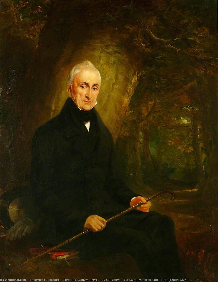 Frederick William Hervey (1769–1859), 1st Marquess Of Bristol (after Francis Grant) — Frederick Ladbrooke