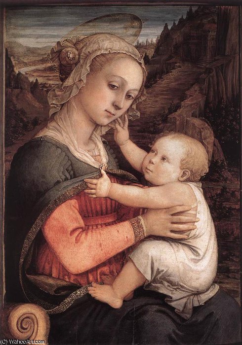 Madonna And Child — Filippo Di Tommaso Lippi