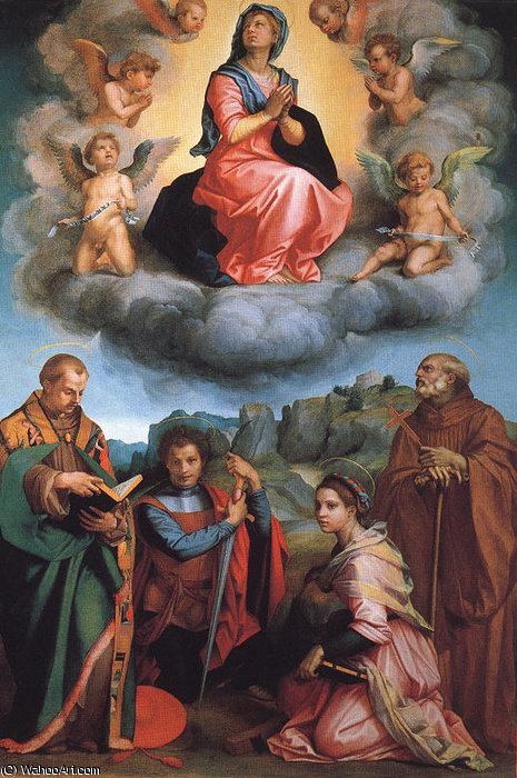 Virgin With Four Saints — Andrea Del Sarto
