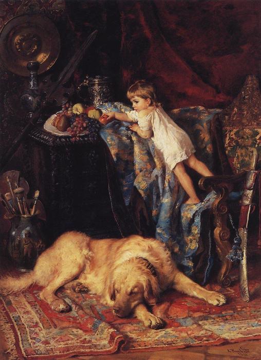 In Artist's Workshop — Константин Маковский
