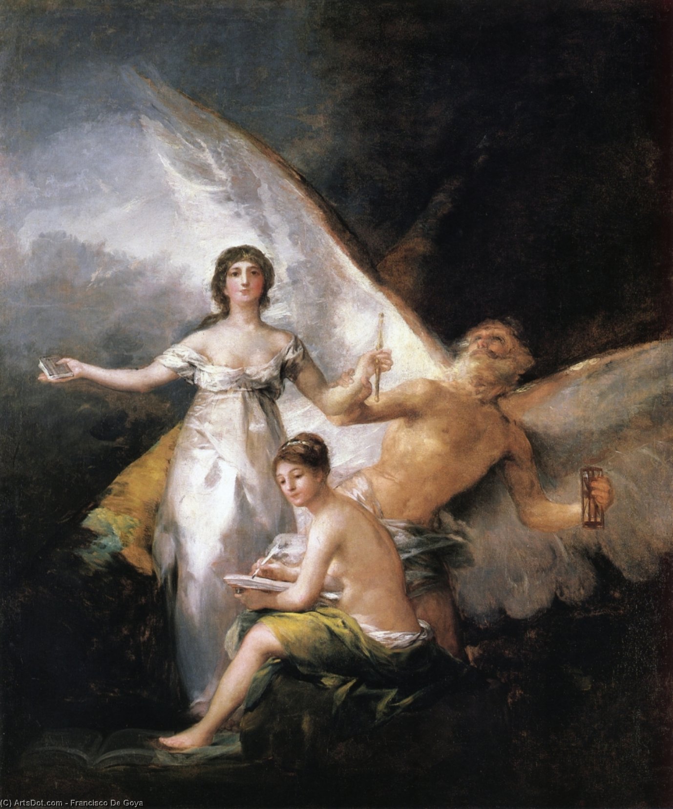 Die Wahrheit Wird Vom Zeitgeist Gefangen Genommen Und Von Geschichte Gewürdigt — Francisco José De Goya Y Lucientes