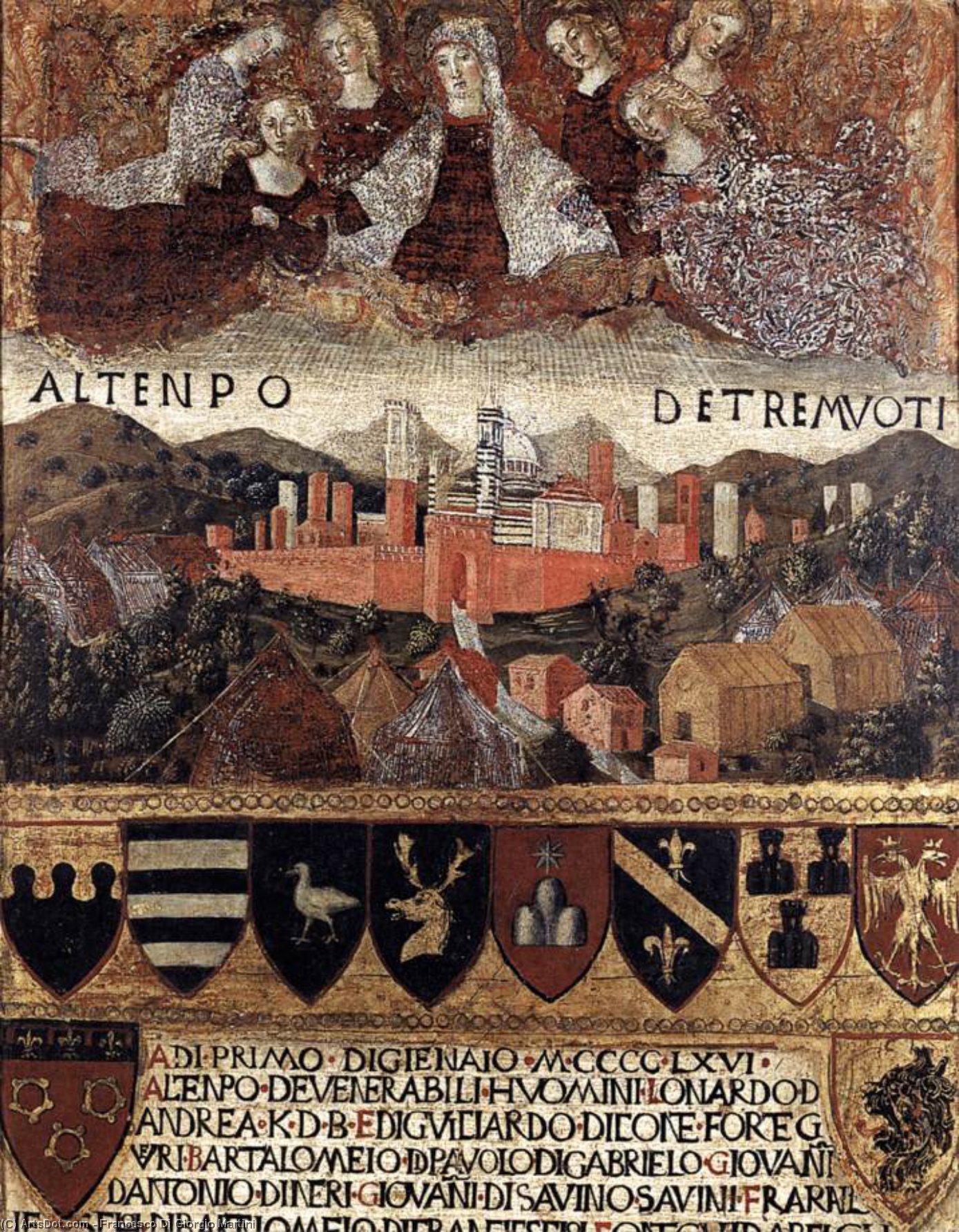 Madonna Del Terremoto — Francesco Di Giorgio Martini