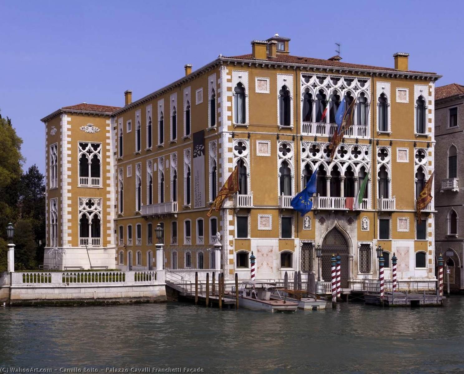 Palazzo Cavalli Franchetti Façade — Camillo Boito