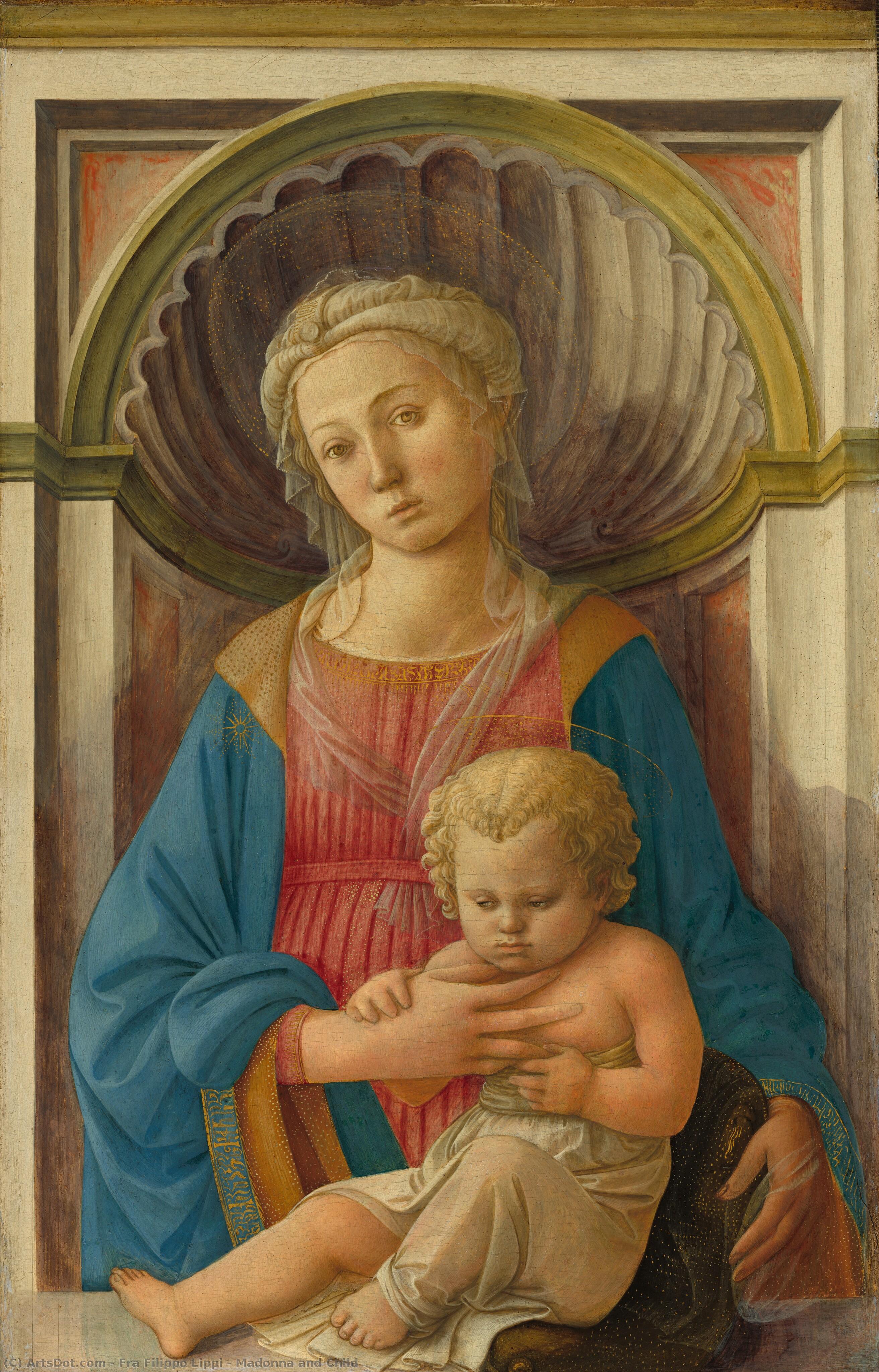 Madonna And Child — Filippo Di Tommaso Lippi