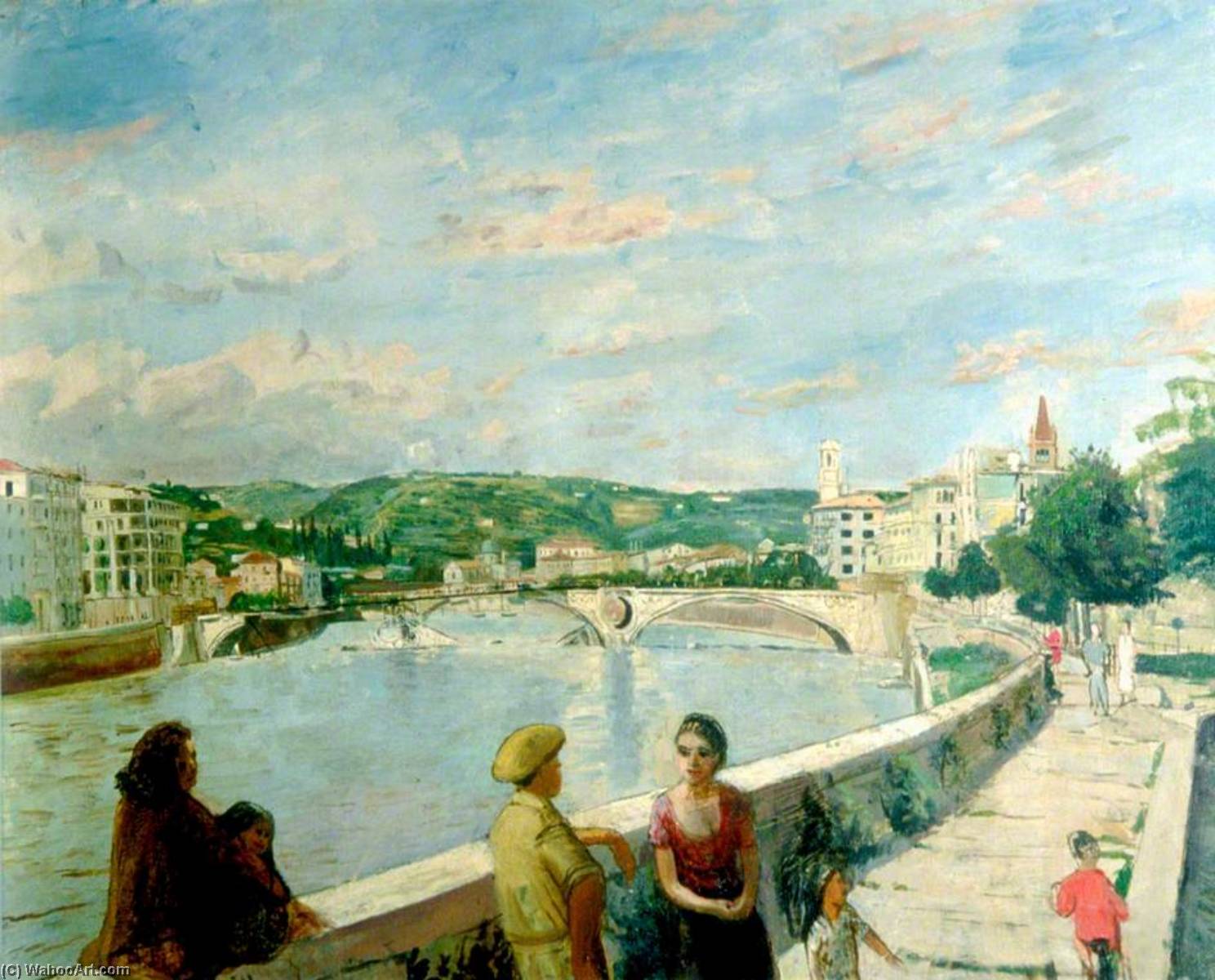 Ponte Della Vittoria, Verona — Carel Victor Morlais Weight