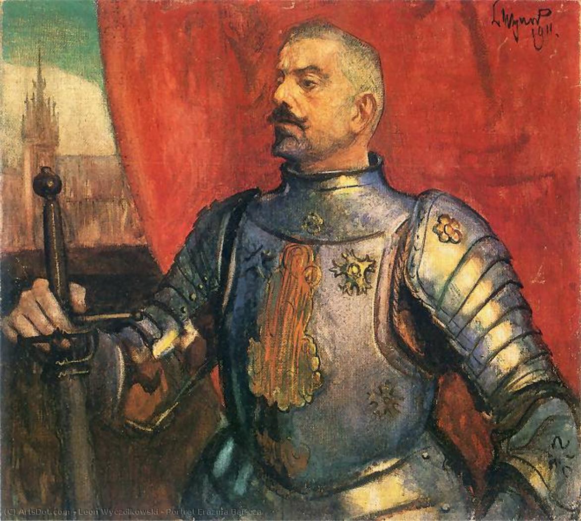 Portret Erazma Barącza — Leon Wyczółkowski