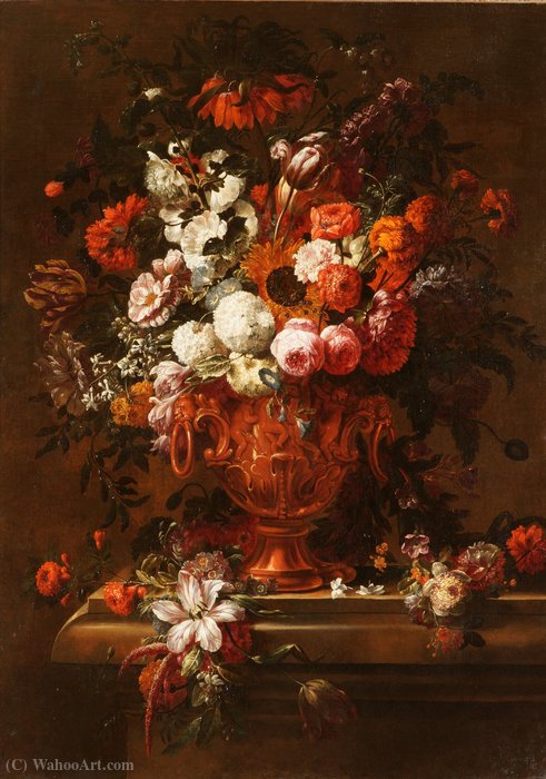 Floral Still Life — Gaspar Pieter The Younger Verbruggen