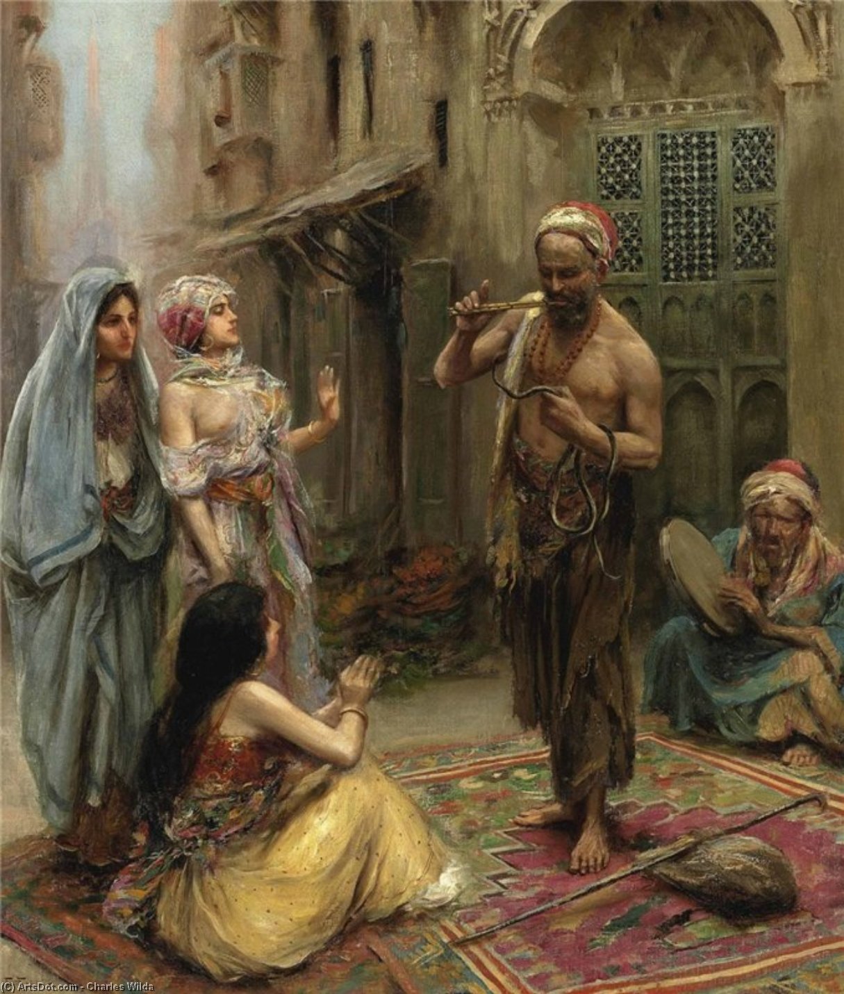 Fabbio Fabbi The Snake Charmer — Charles Wilda
