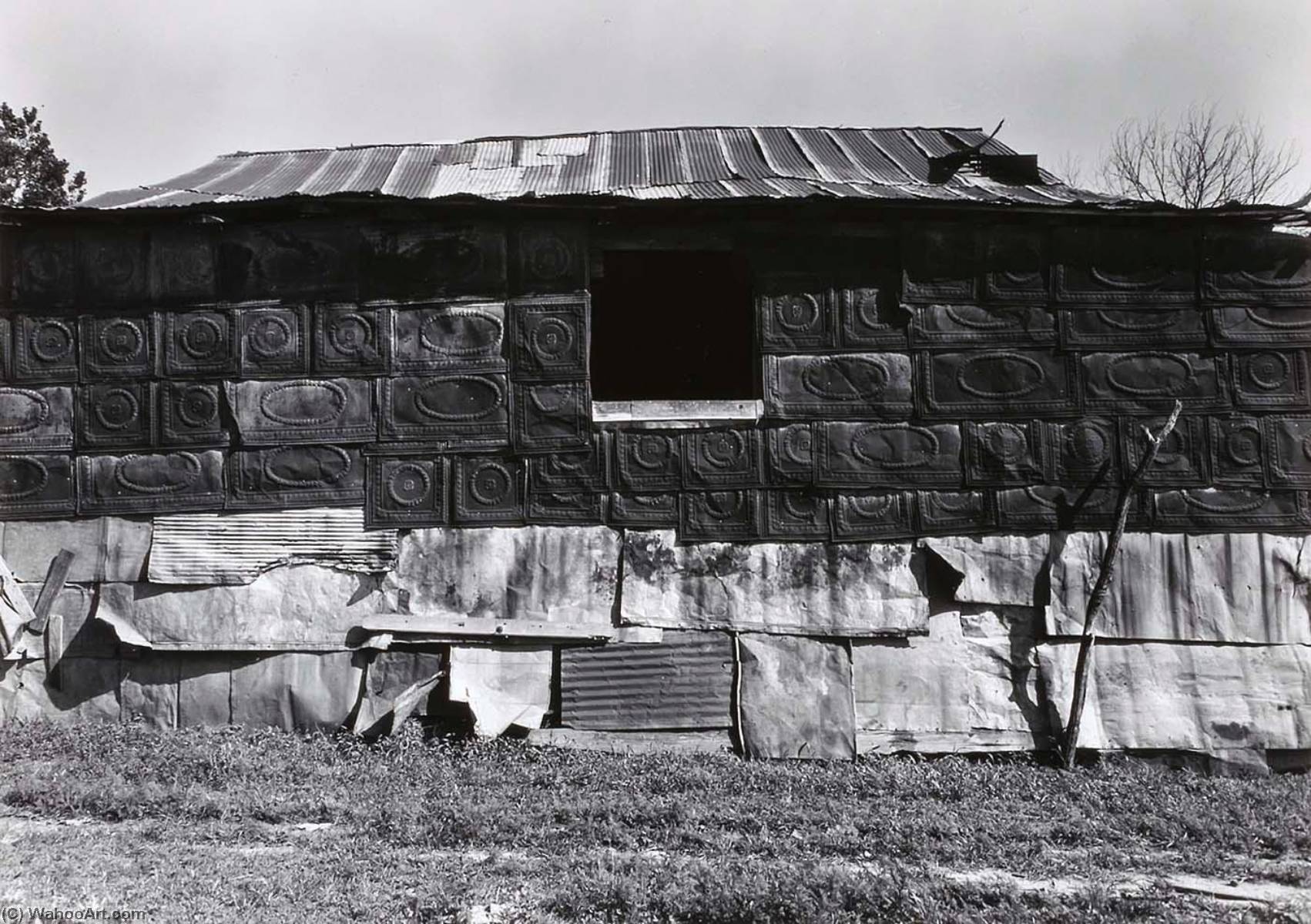 Tin On Tin, From The Kansas Documentary Survey Project — James Lyle Enyeart