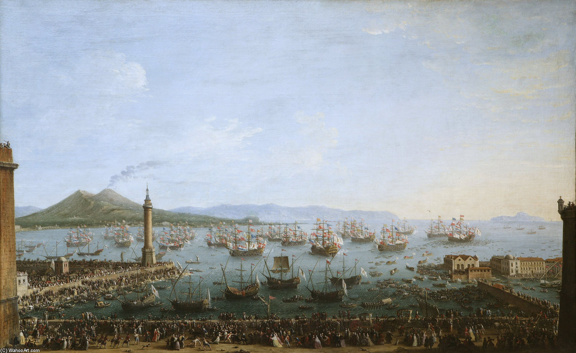 Arrival Of Charles Iii In Naples — Antonio Joli
