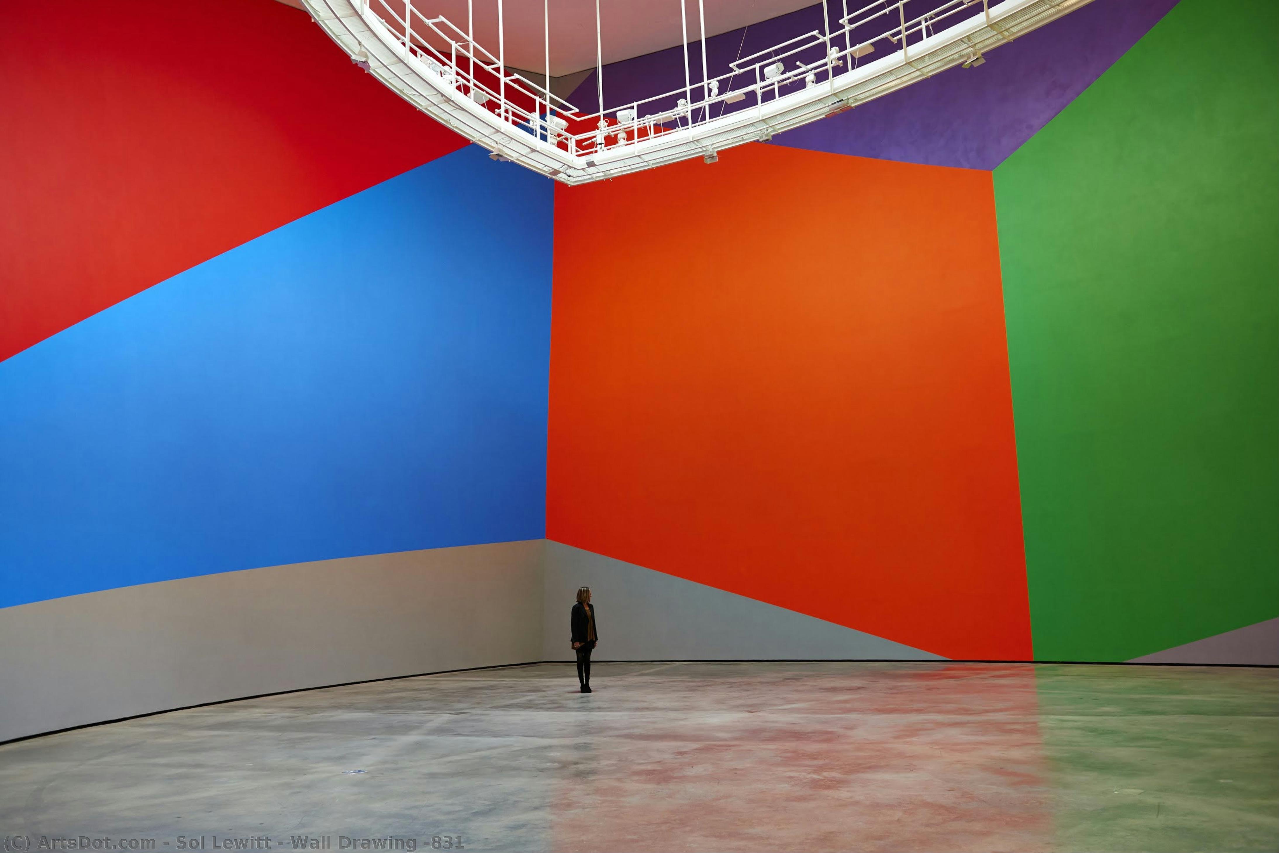 Wall Drawing #831 — Sol Lewitt