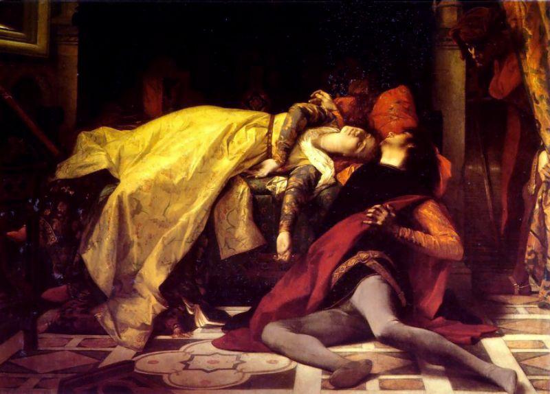La Muerte De Francesca Da Rimini Y Paolo Malatesta — Alexandre Cabanel