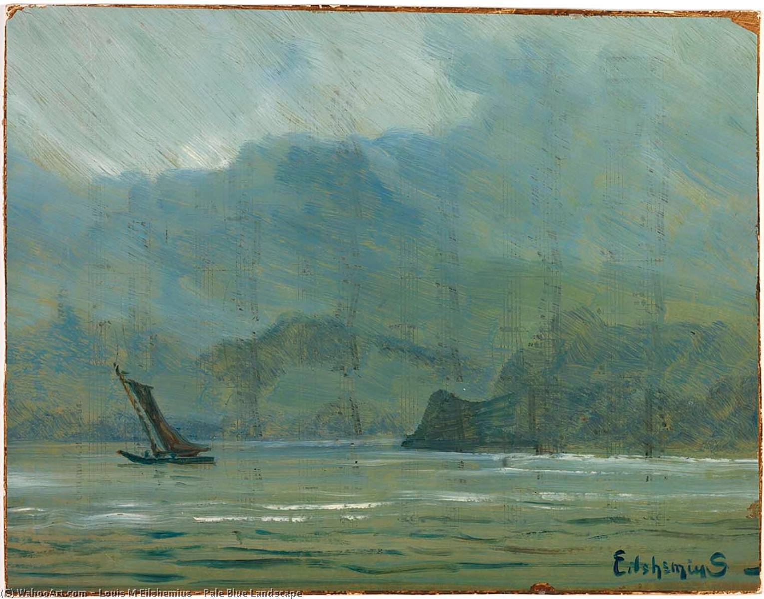 Pale Blue Landscape — Louis Michel Eilshemius