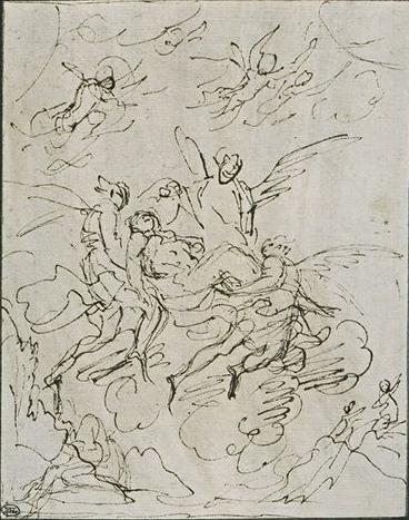 Apotheosis Of Mary Magdalene — Salvator Rosa