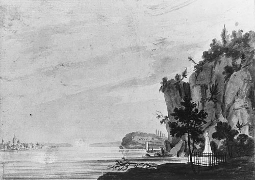 The Monument To Alexander Hamilton At Weehawken — Pavel Svinyin