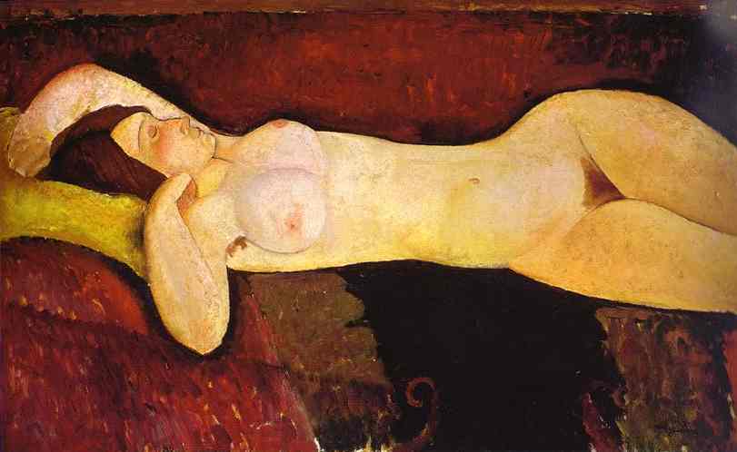 Reclining Nude (le Grande Nu) — Модильяни