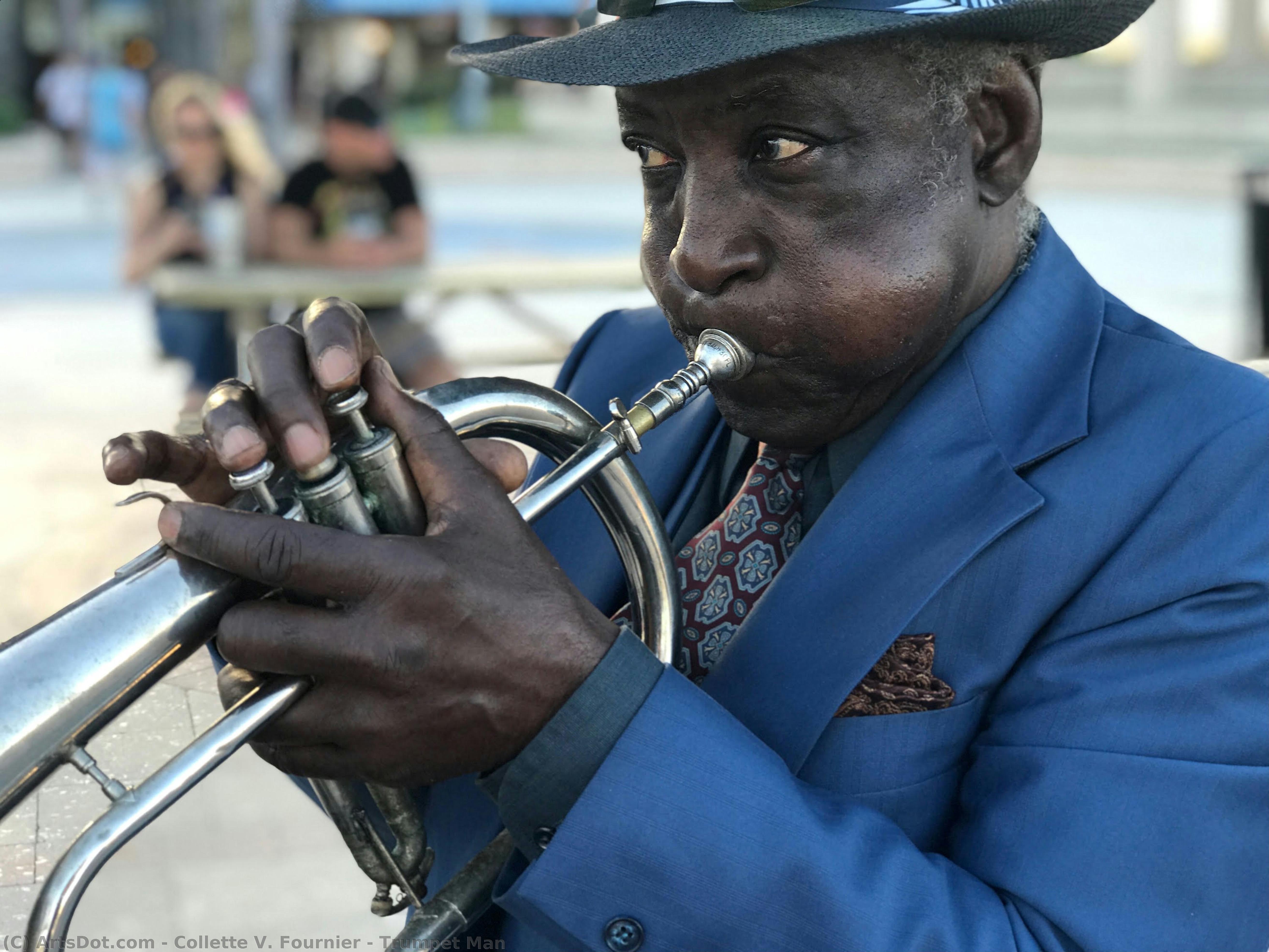 Trumpet Man — Collette V. Fournier