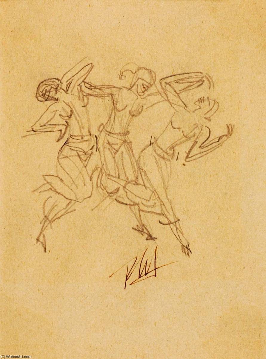 (three Dancing Females) — Пол Мэншип