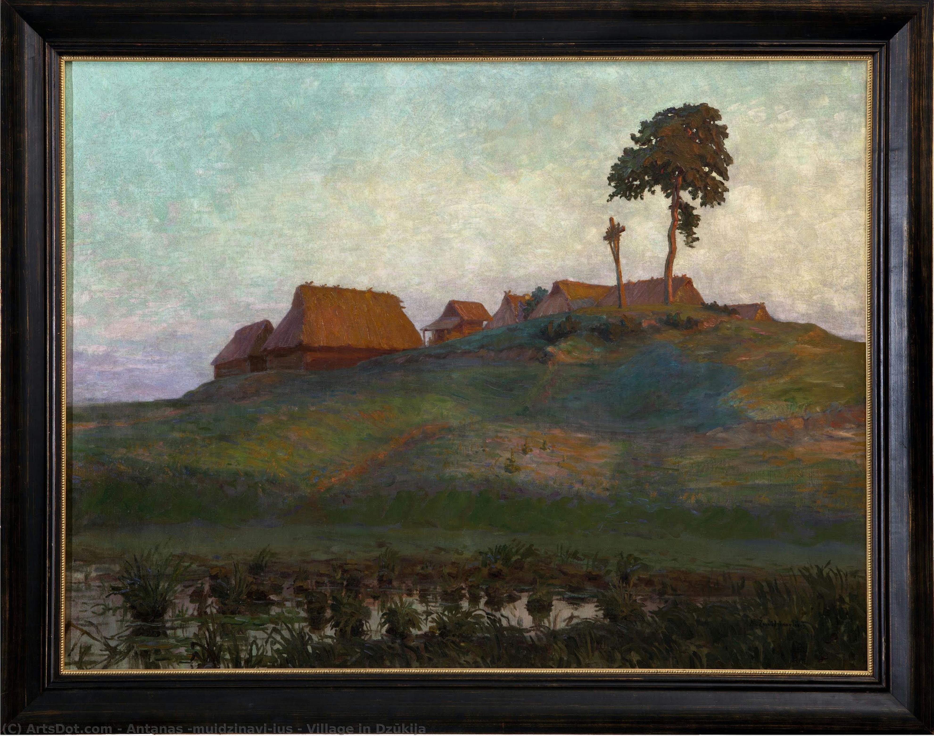Village In Dzūkija — Antanas Žmuidzinavičius