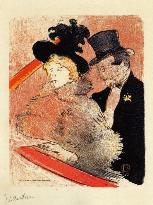At The Concert — Comte Henri Marie Raymond De Toulouse-lautrec-monfa