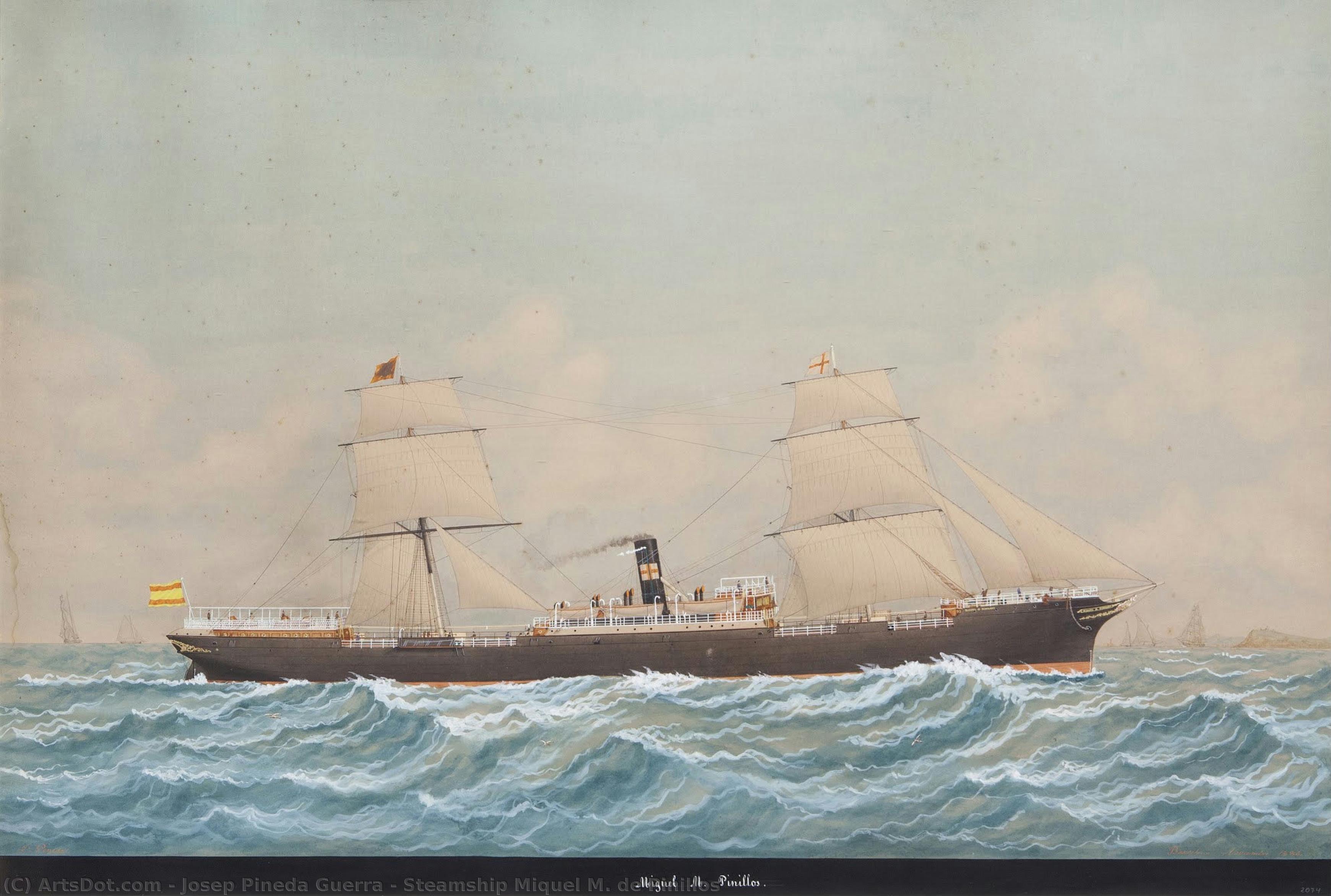 Steamship Miquel M. De Pinillos — Josep Pineda Guerra