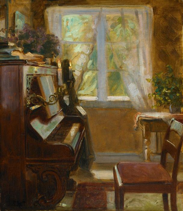 Interior With Wegmann's Piano — Berta Vegman