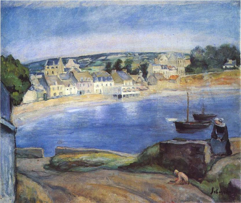 Landscape In Britain At Miget — Henri Lebasque