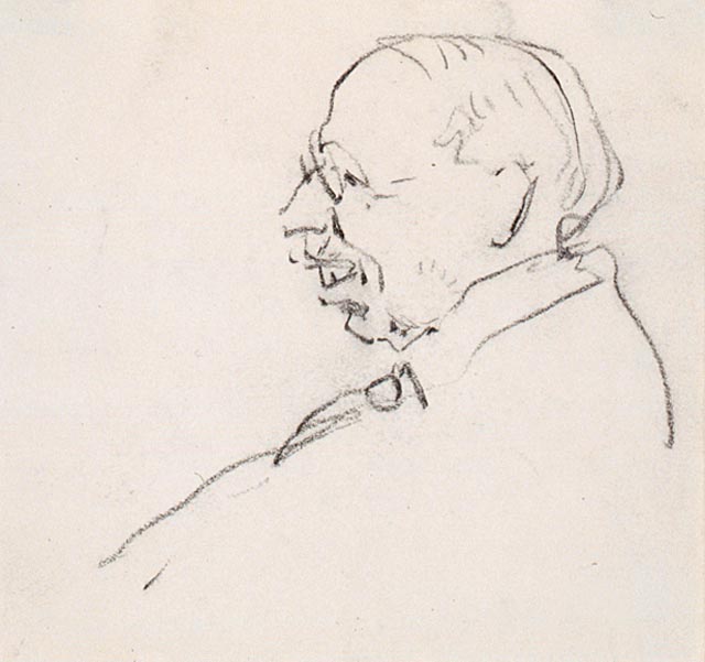 Portrait Of Sir Wyly Grier — Arthur Lismer