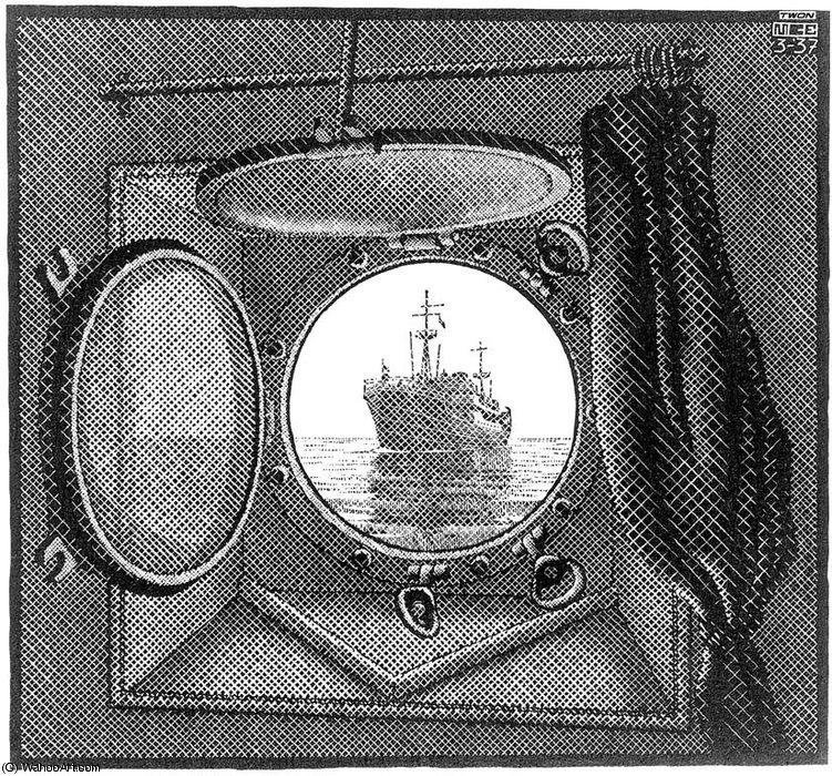 Porthole — Maurits Cornelis Escher