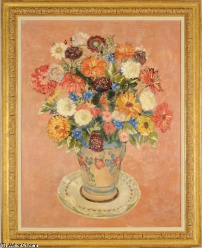 Still Life Of A Bouquet Of Flowers — Gifford Beal