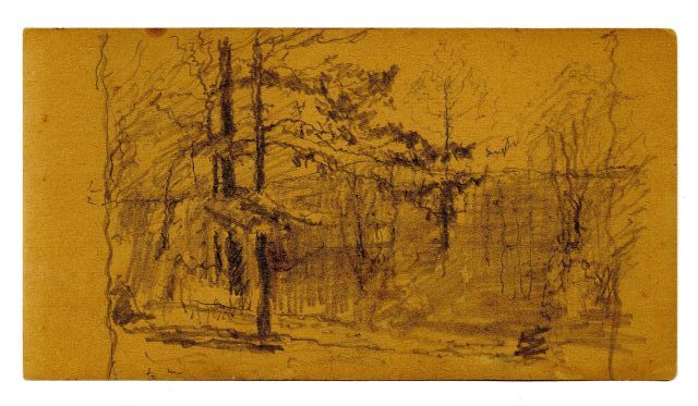 Landscape Sketch 9 — Теодор Клемент Стилль