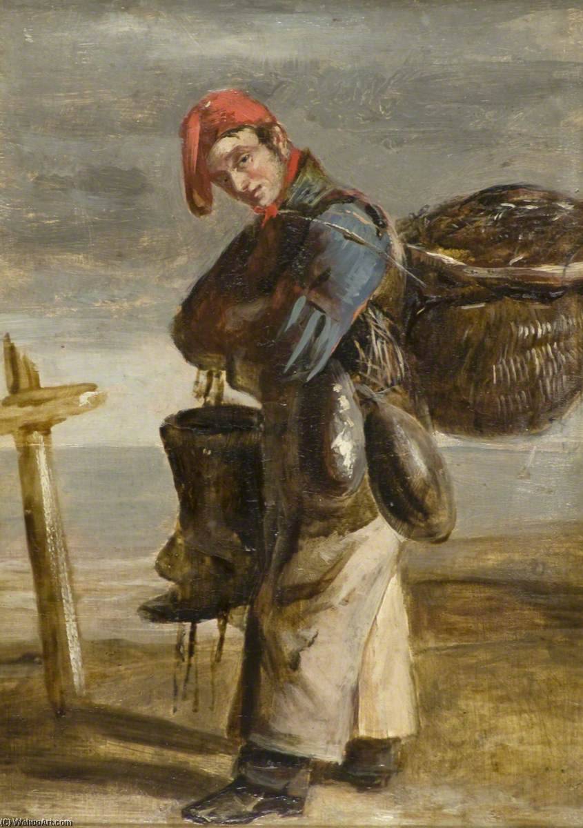 Forfarshire Fisherman Wearing Tackle — Patrick Allan Fraser