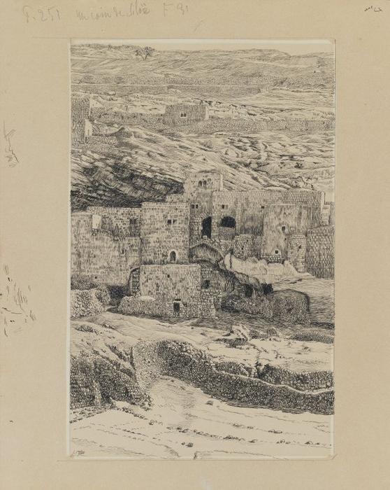 A Corner Of The Village Of Siloam — Jacques Joseph Tissot