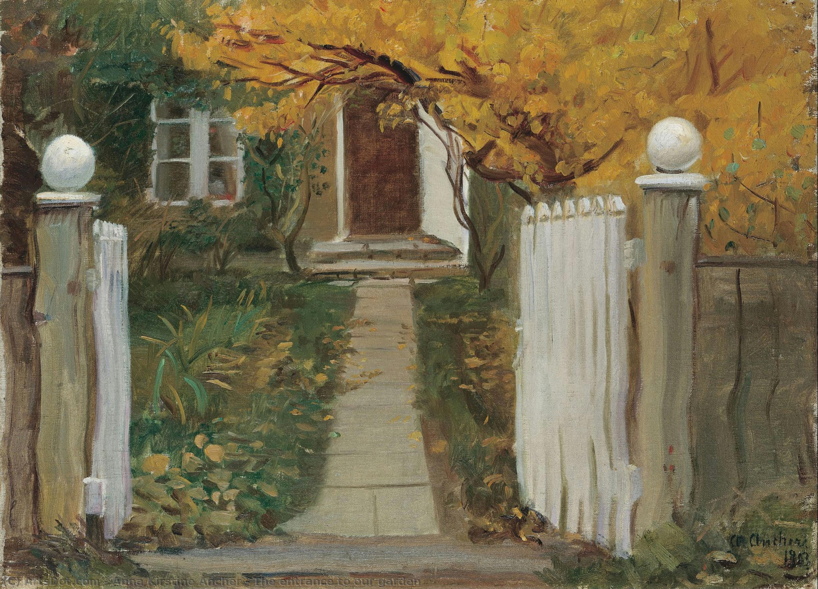The Entrance To Our Garden — アンナ・アンカー
