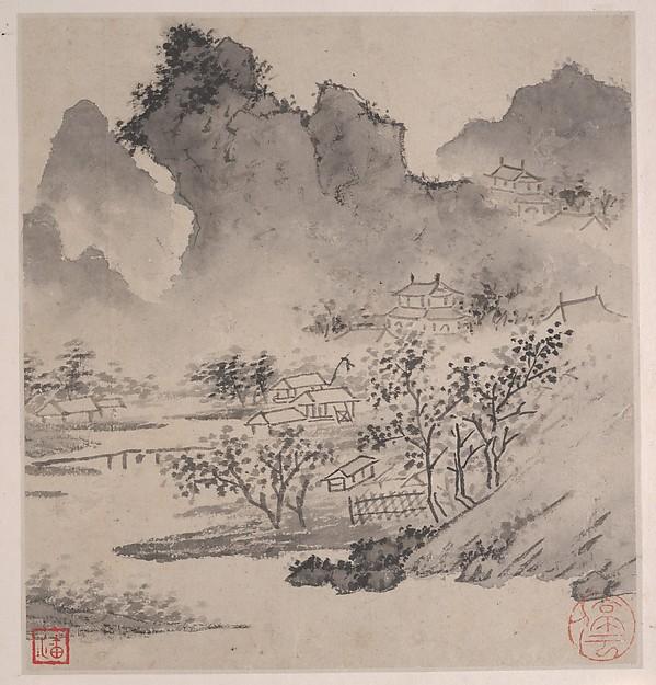 Eight Songs Of The Xiao And Xiang Rivers — Wen Zhengming