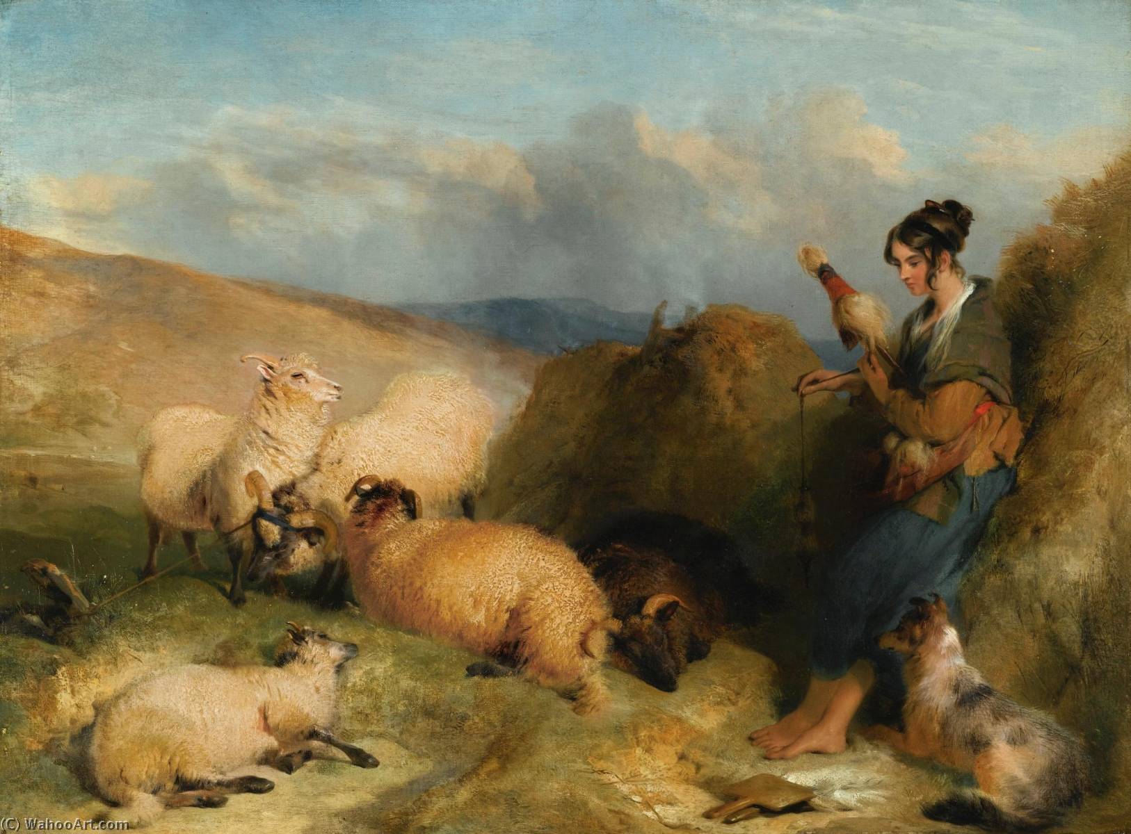 Lassie Herding Sheep — Сэр Эдвин Лендзер