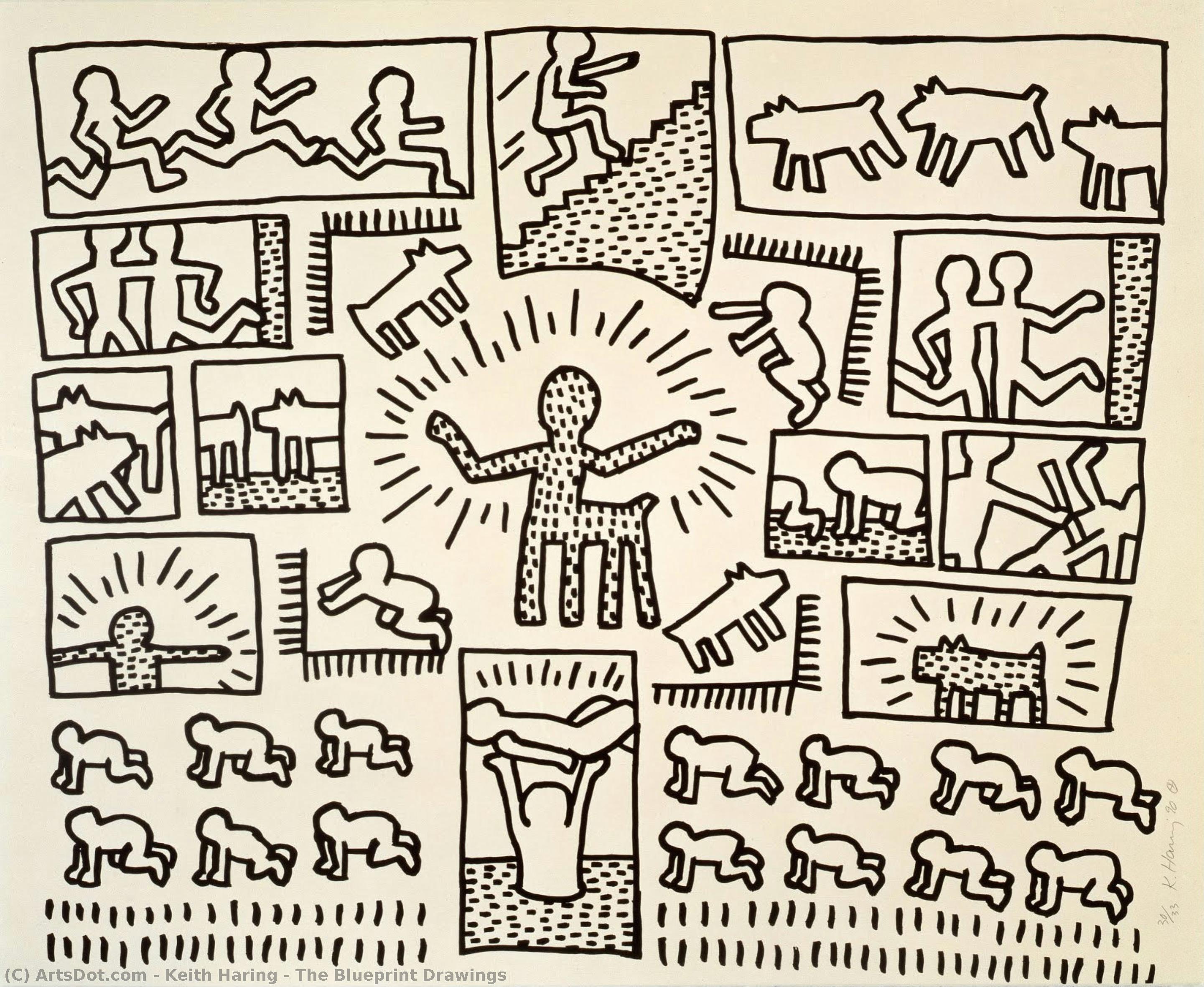 The Blueprint Drawings — Keith Haring