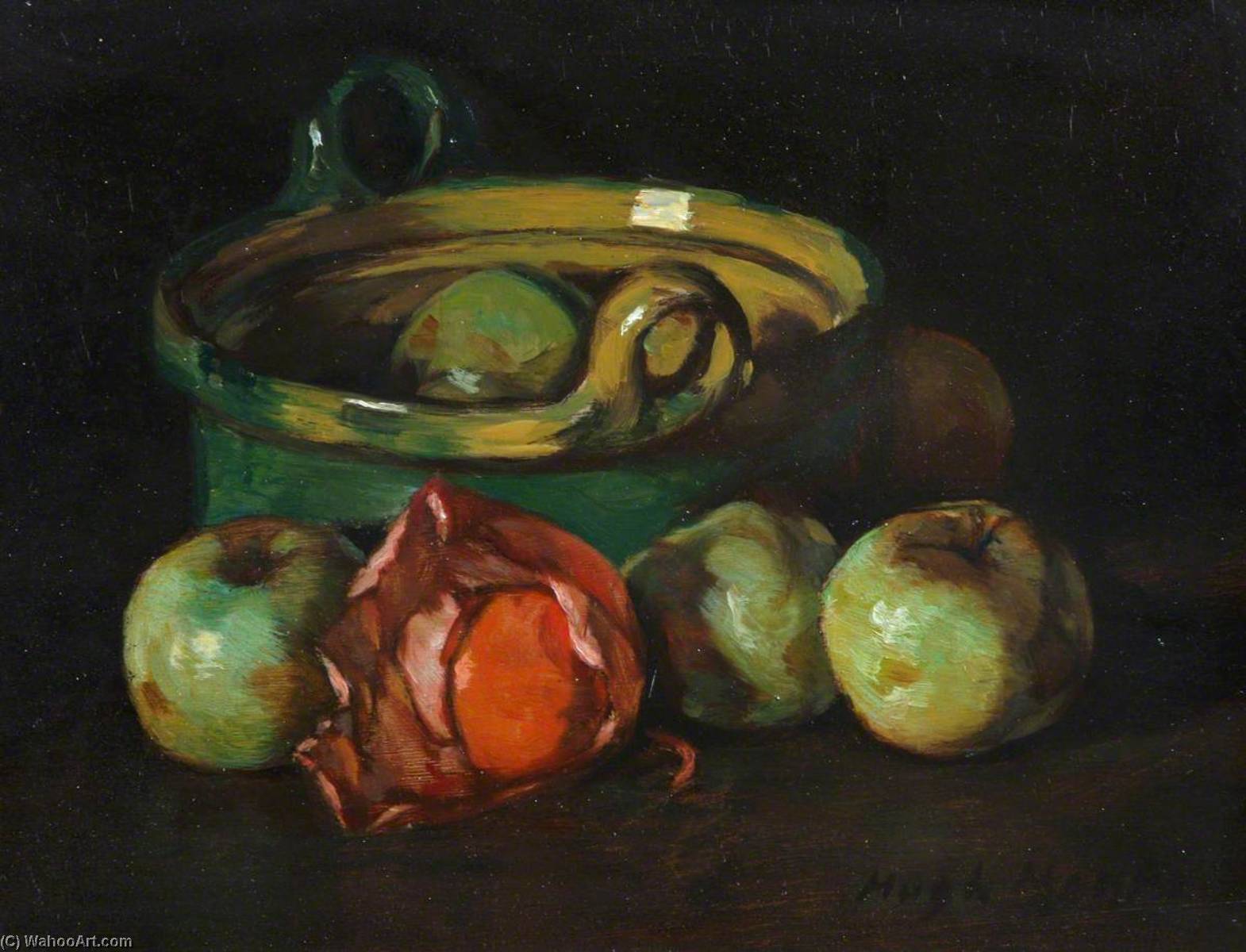 Still Life With A Bowl Of Fruit — Hugh Munro