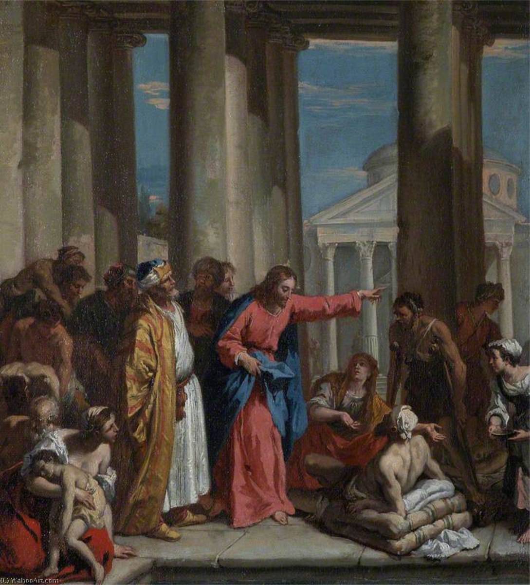 Christ Healing The Lame Man At The Pool Of Bethesda — Sebastiano Ricci