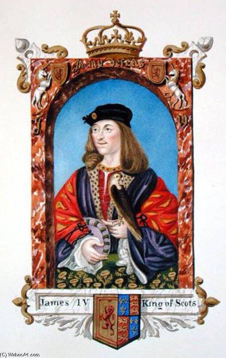 Portrait Of James Iv Of Scotland From — Sarah Countess Of Essex