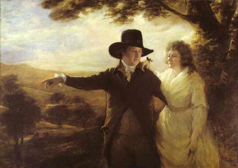 Portrait Of Sir John And Lady Clerk Of Penicuik — Henry Raeburn