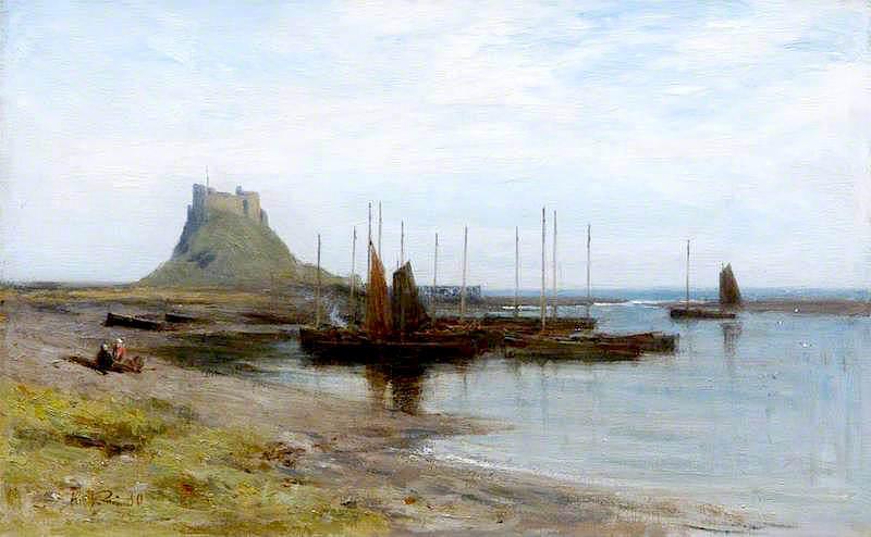 Holy Island Castle, Northumberland — George Reid