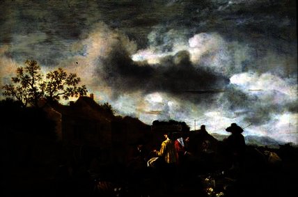 An Italian Market — Hendrick Mommers