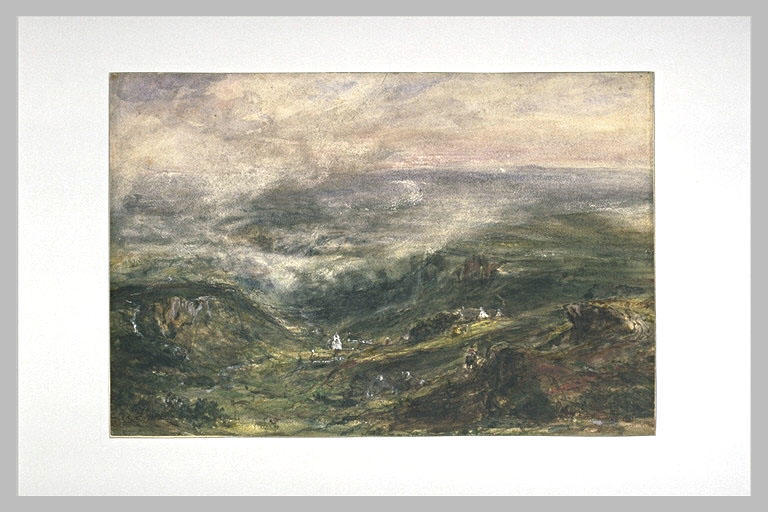 Paysage Of Auvergne — Theodore Robinson