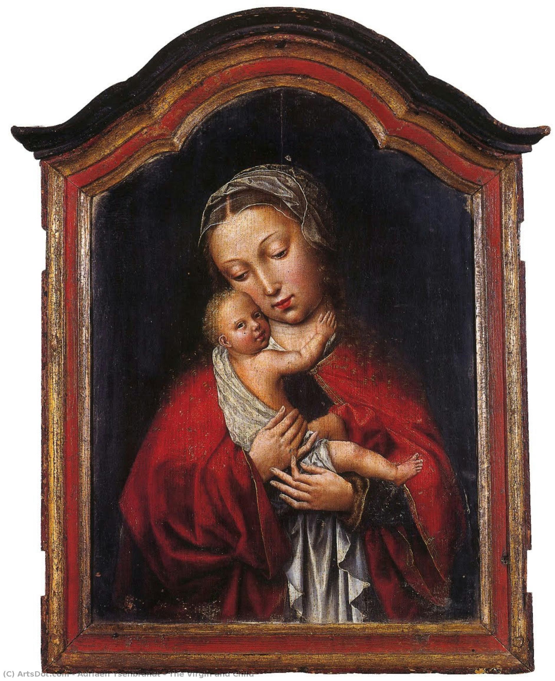 The Virgin And Child — Adriaen Ysenbrandt